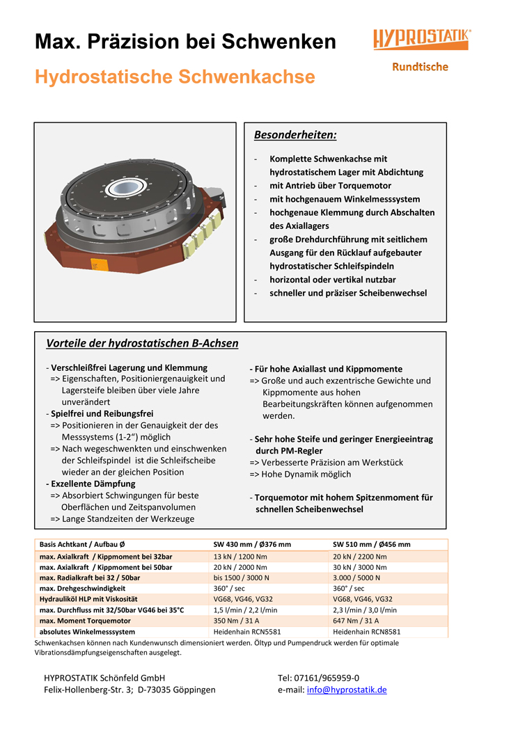 HYPROSTATIK-Flyer-Hydrostatische-B-Achse_Deckblatt Deckblatt von Flyer Hydrostatische Schwenkachse