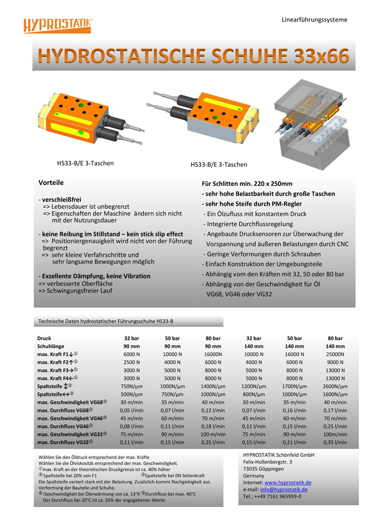 HYPROSTATIK-Kompaktführung-33b_Deckblatt Cover page of flyer Hydrostatic workpiece spindles